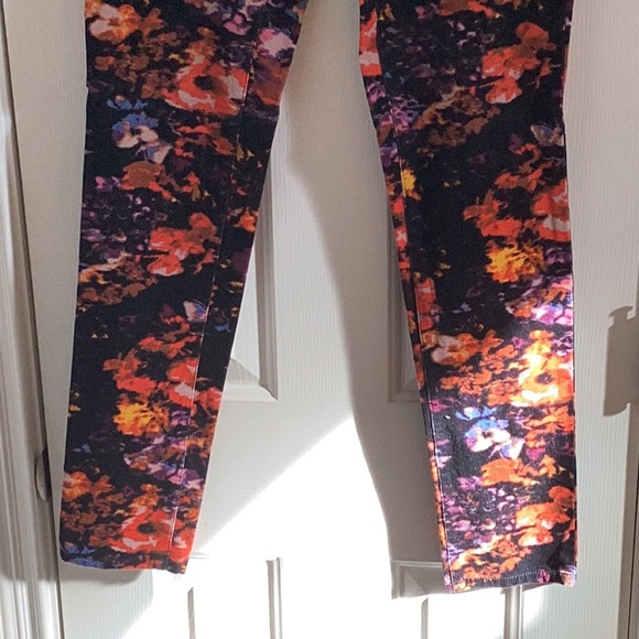 Pilcro and the Letterpress Black Multicolor Stretch Corduroy Skinny Jeans - Picture 2 of 9